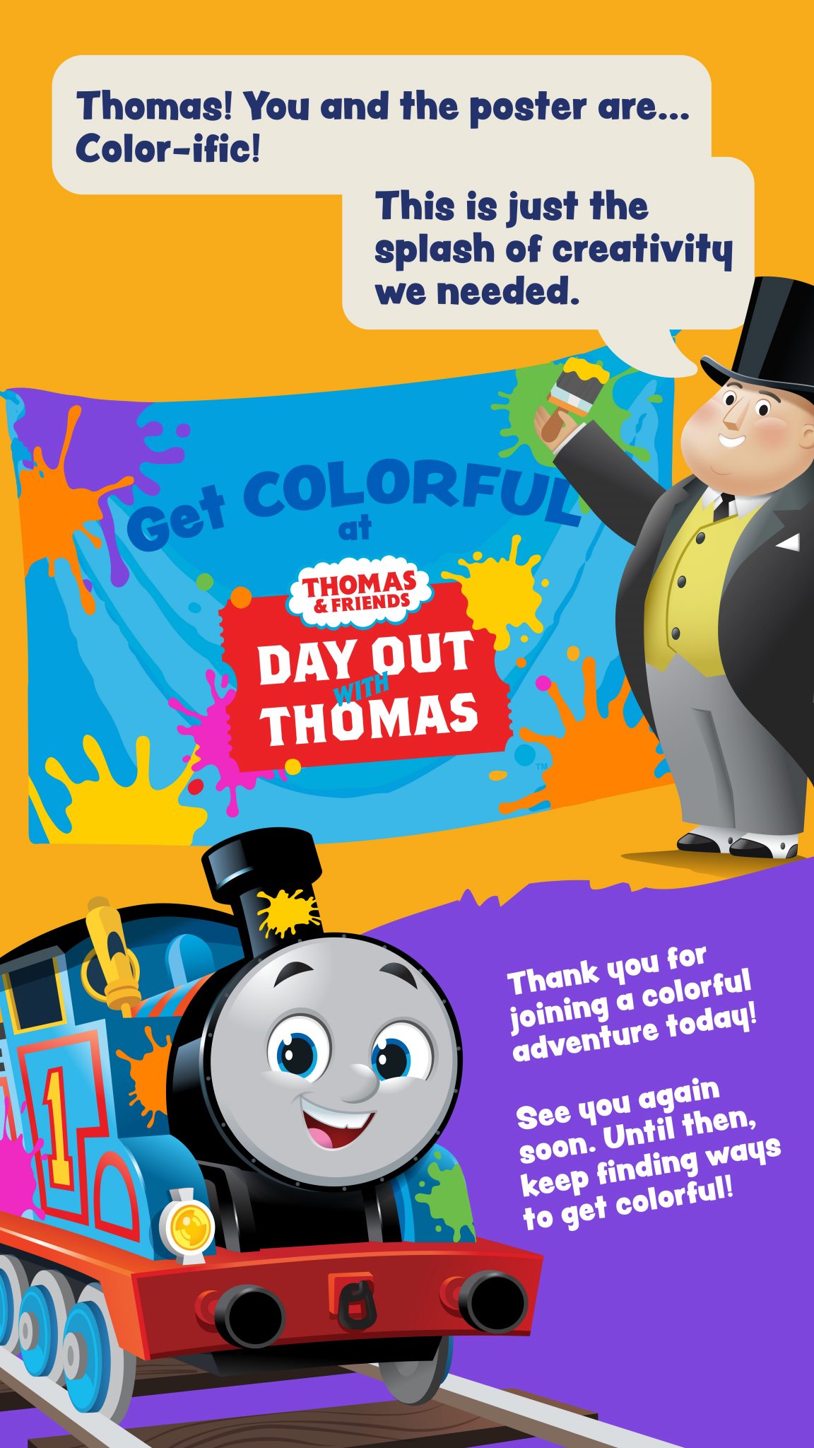 Colorpass Book Color Pass - A Day Out With Thomas